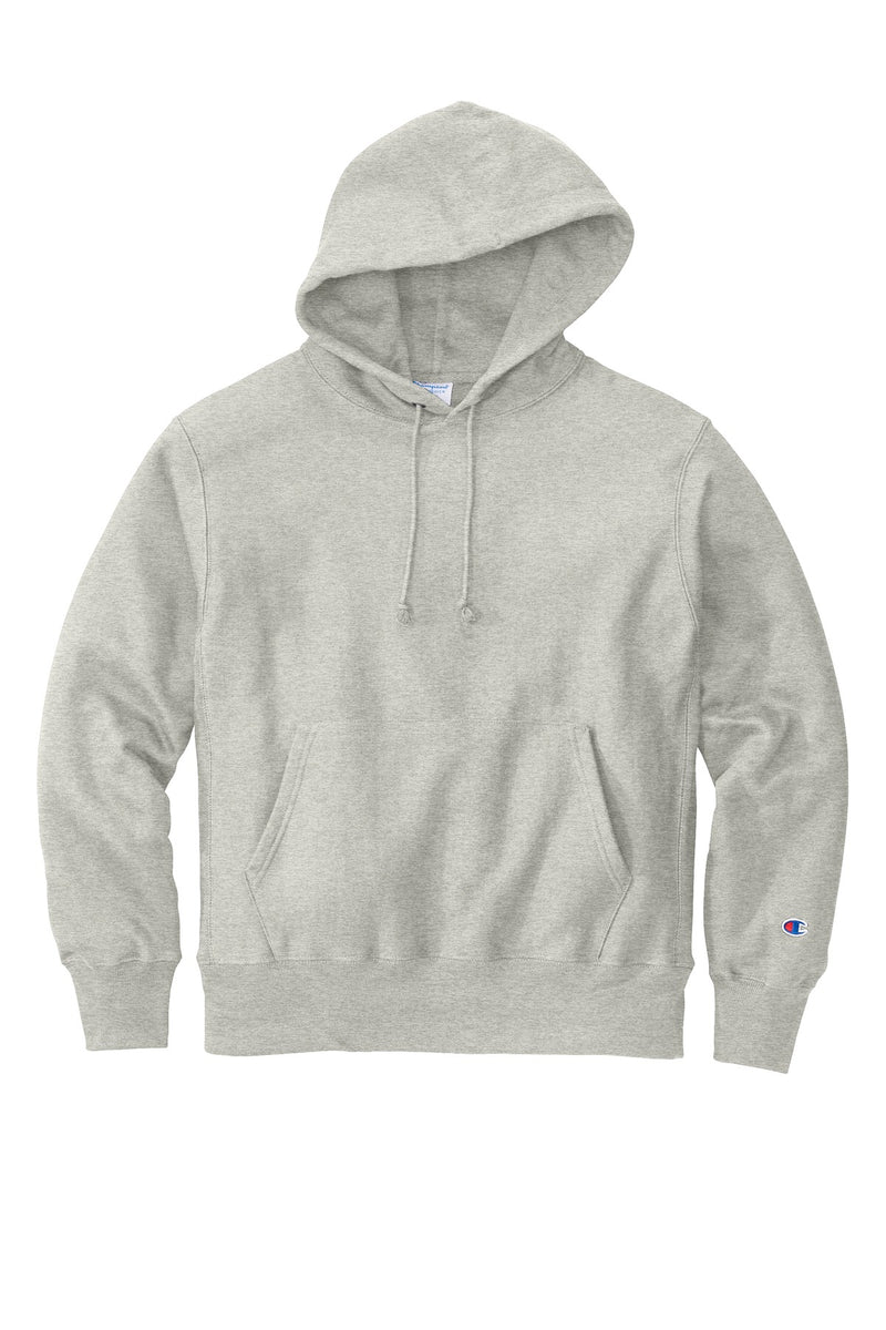 Champion   Reverse Weave   Hooded Sweatshirt - Oxford Grey