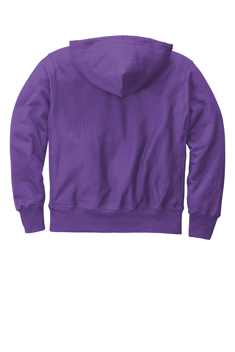 Champion   Reverse Weave   Hooded Sweatshirt - Purple