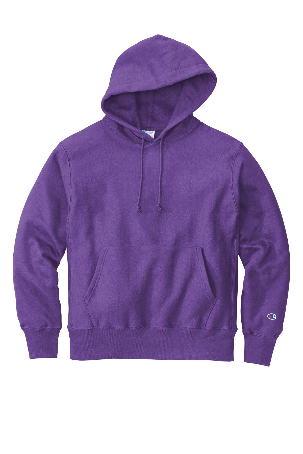 Champion   Reverse Weave   Hooded Sweatshirt - Purple