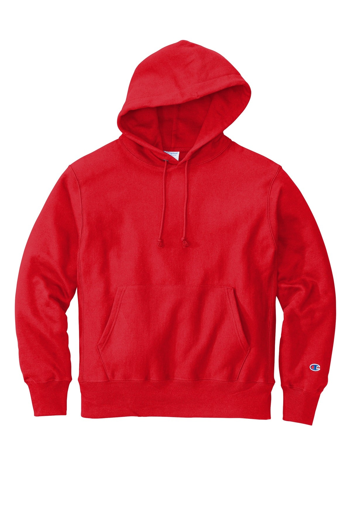 Champion   Reverse Weave   Hooded Sweatshirt - Red
