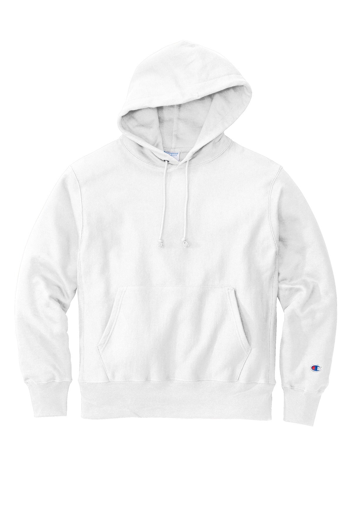Champion   Reverse Weave   Hooded Sweatshirt - White
