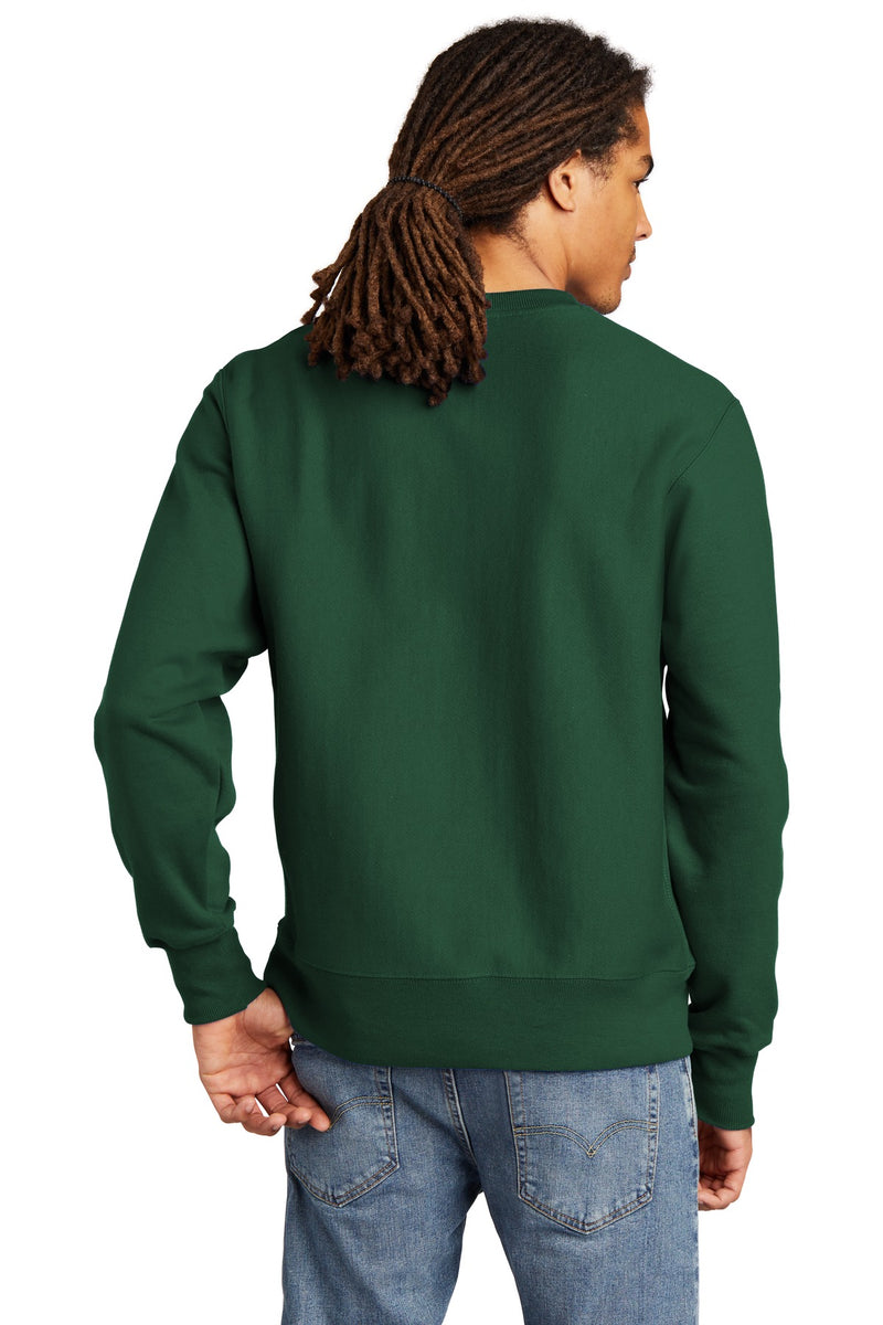 Champion   Reverse Weave   Crewneck Sweatshirt - Dark Green