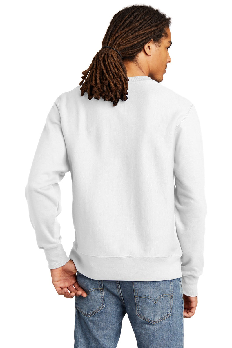 Champion   Reverse Weave   Crewneck Sweatshirt - White
