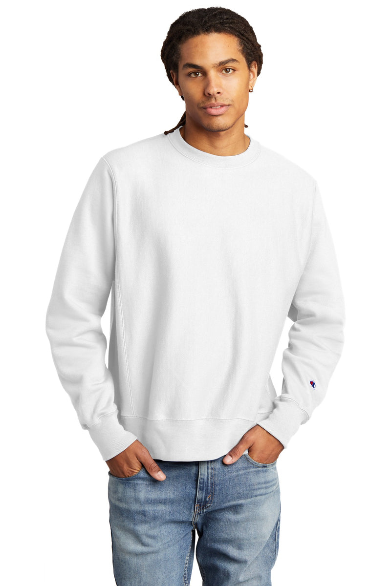 Champion   Reverse Weave   Crewneck Sweatshirt - White