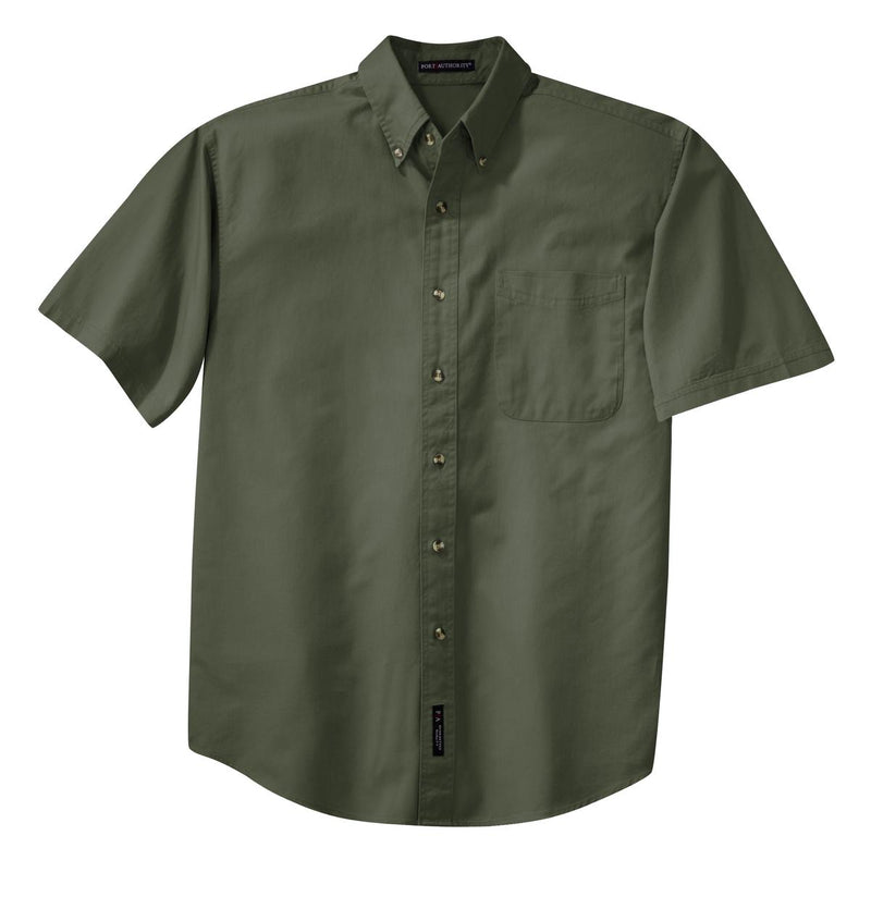 Port Authority Short Sleeve Twill Shirt - Faded Olive