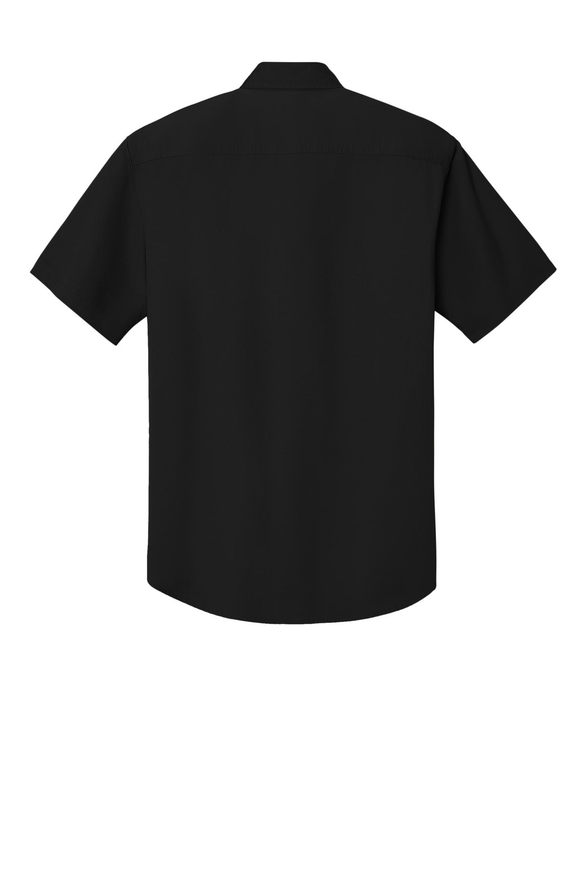 Port Authority Short Sleeve Twill Shirt - Black