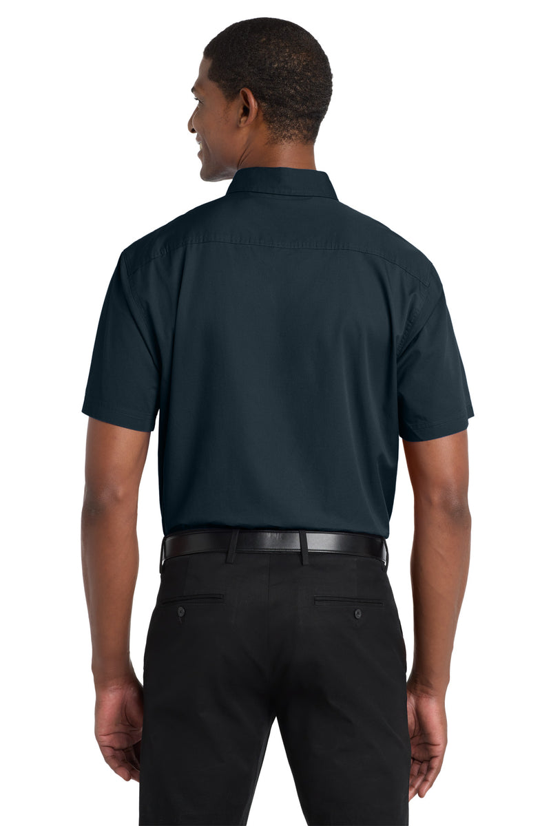 Port Authority Short Sleeve Twill Shirt - Classic Navy