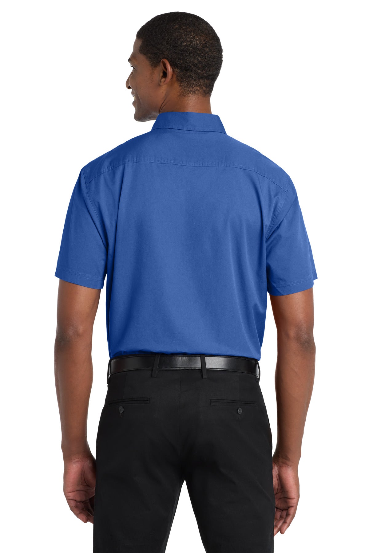 Port Authority Short Sleeve Twill Shirt - Faded Blue
