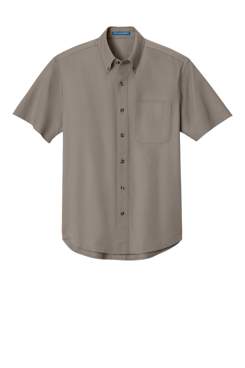 Port Authority Short Sleeve Twill Shirt - Khaki