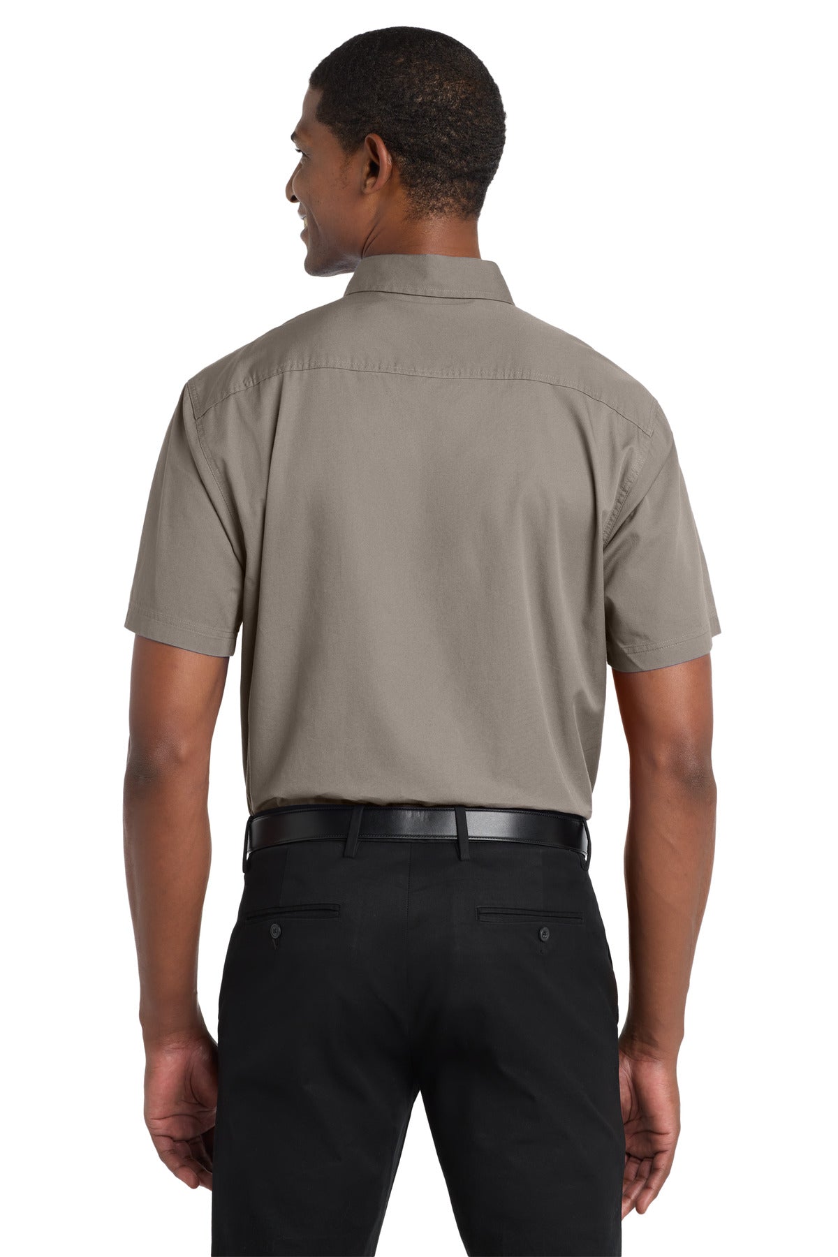 Port Authority Short Sleeve Twill Shirt - Khaki