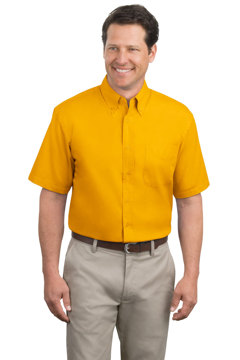 Port Authority Short Sleeve Easy Care Shirt - Gold