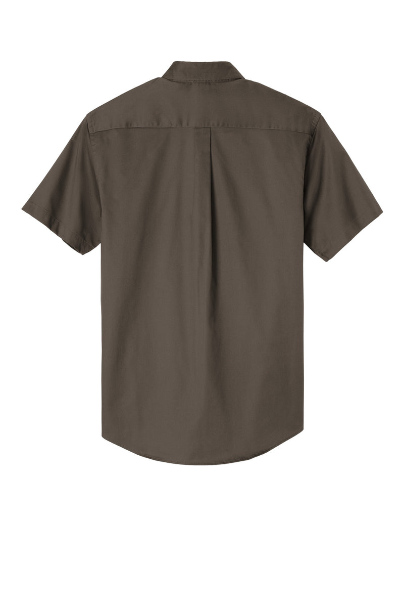 Port Authority Short Sleeve Easy Care Shirt - Bark
