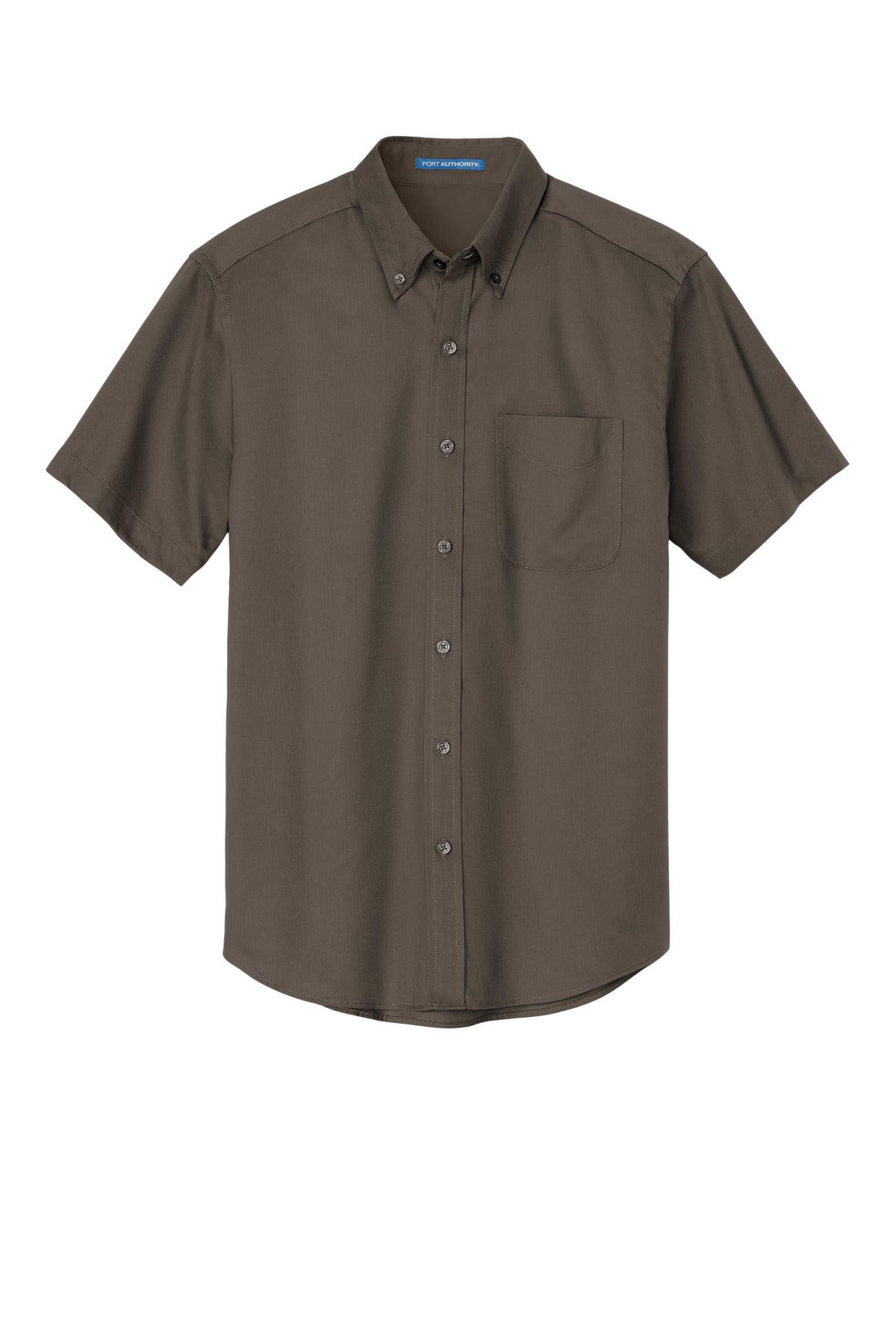 Port Authority Short Sleeve Easy Care Shirt - Bark