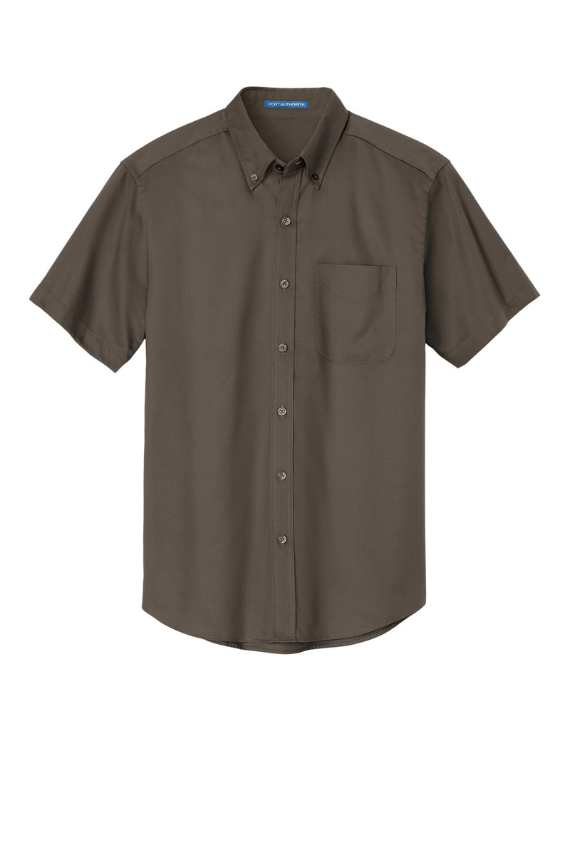 Port Authority Short Sleeve Easy Care Shirt - Bark