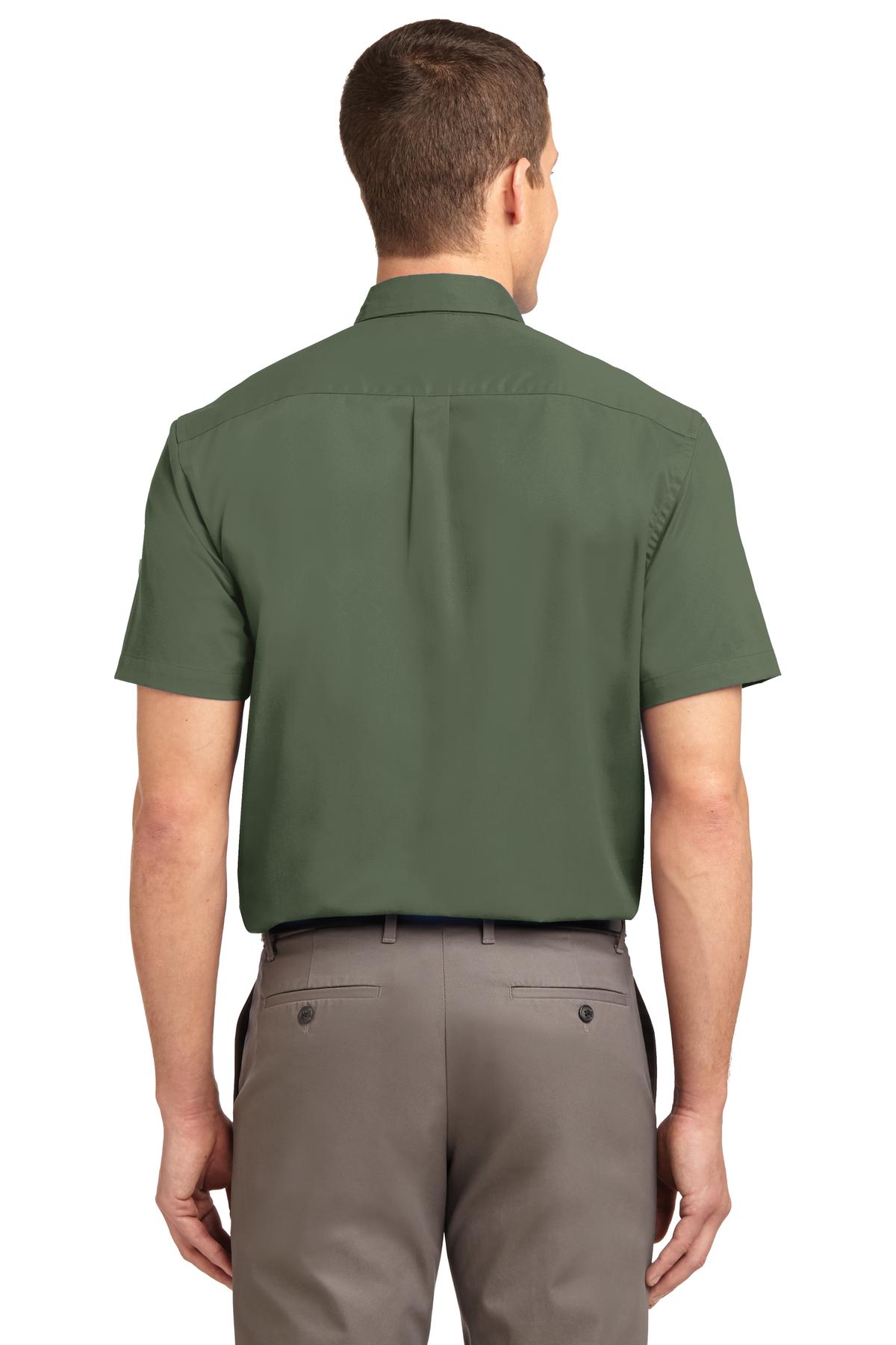 Port Authority Short Sleeve Easy Care Shirt - Clover Green