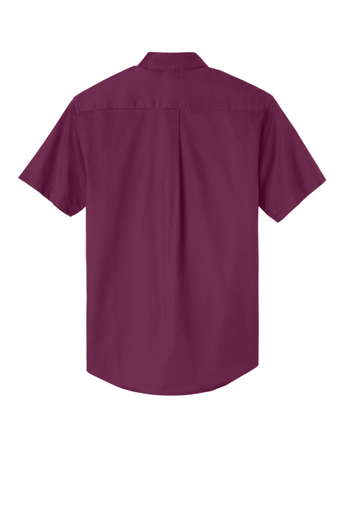 Port Authority Short Sleeve Easy Care Shirt - Deep Berry