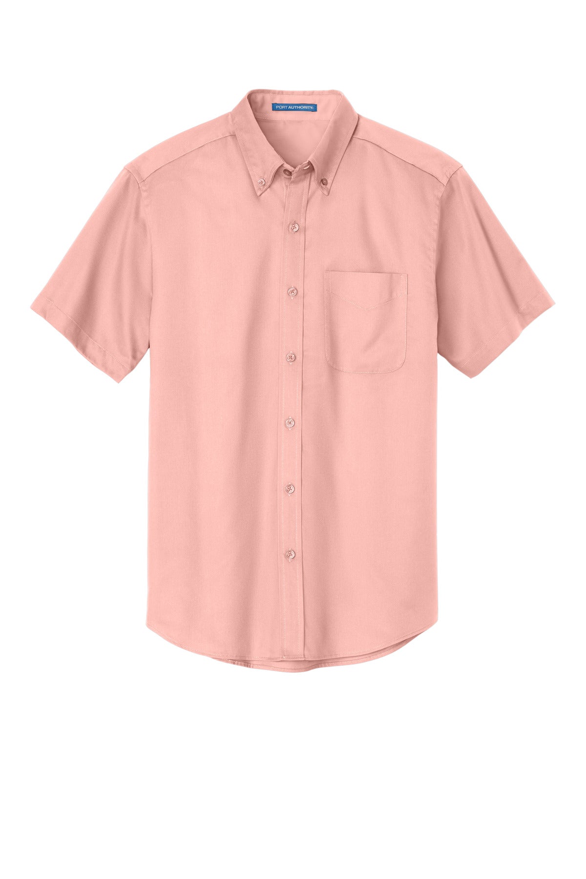 Port Authority Short Sleeve Easy Care Shirt - Light Pink
