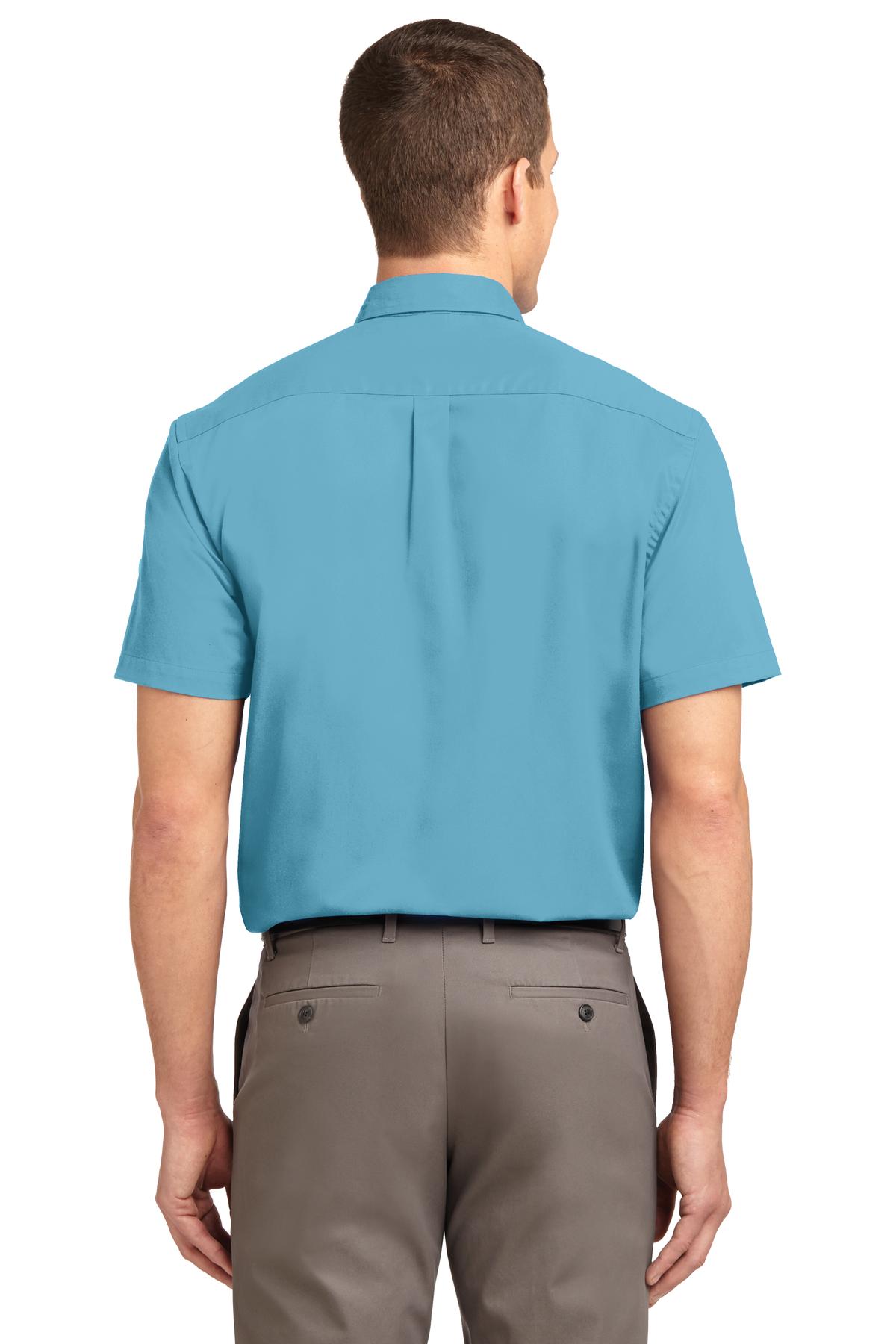 Port Authority Short Sleeve Easy Care Shirt - Maui Blue
