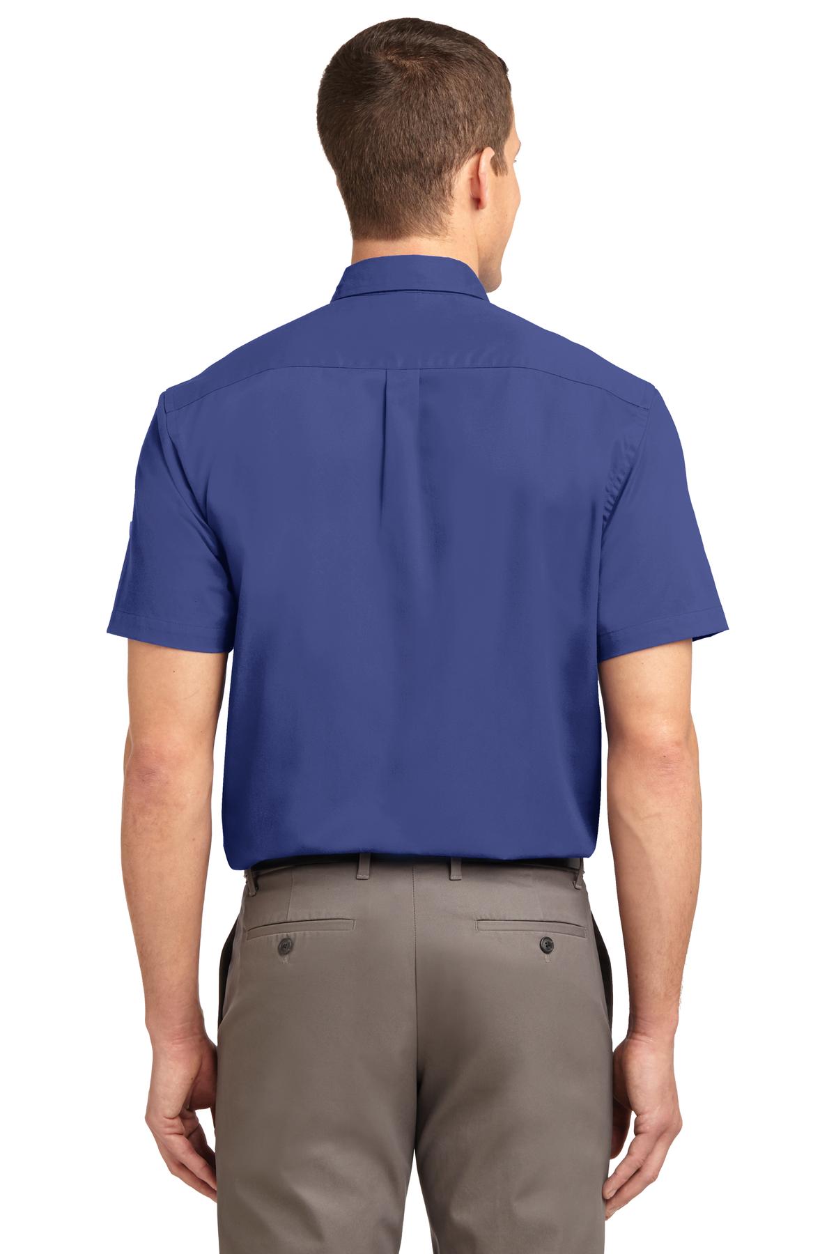 Port Authority Short Sleeve Easy Care Shirt - Mediterranean Blue