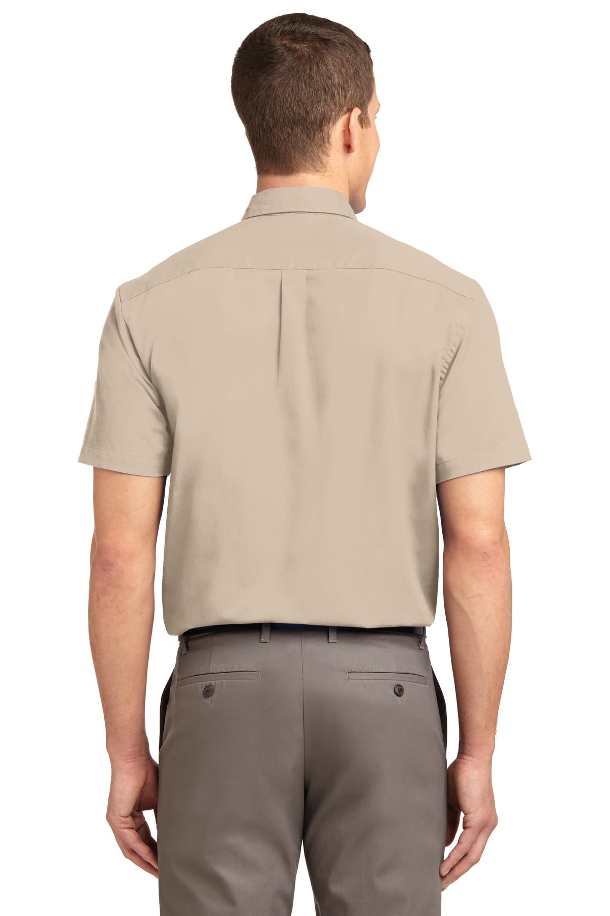 Port Authority Short Sleeve Easy Care Shirt - Stone