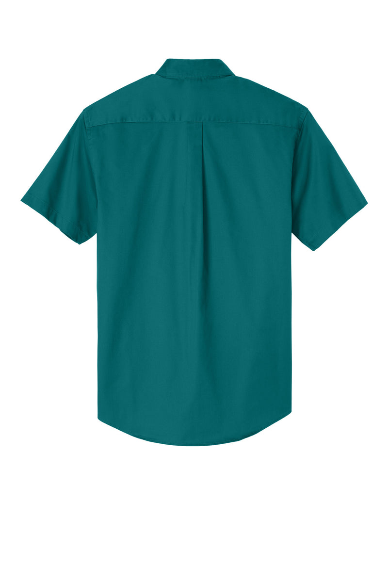 Port Authority Short Sleeve Easy Care Shirt - Teal Green
