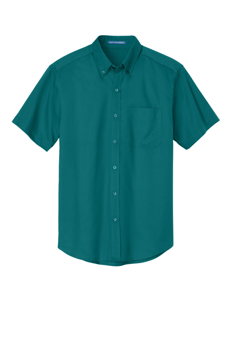 Port Authority Short Sleeve Easy Care Shirt - Teal Green