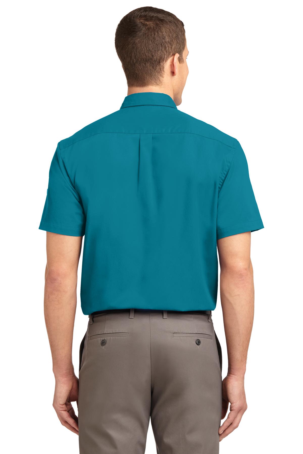 Port Authority Short Sleeve Easy Care Shirt - Teal Green