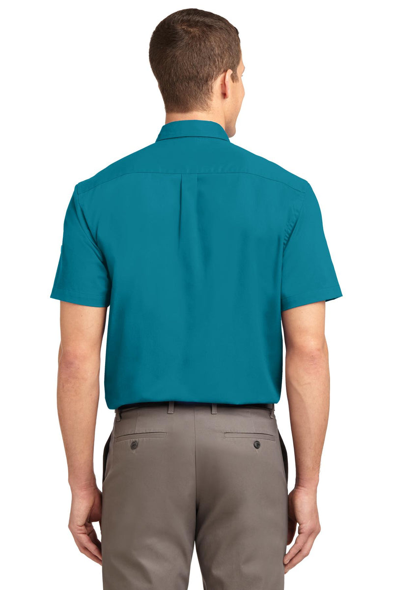 Port Authority Short Sleeve Easy Care Shirt - Teal Green