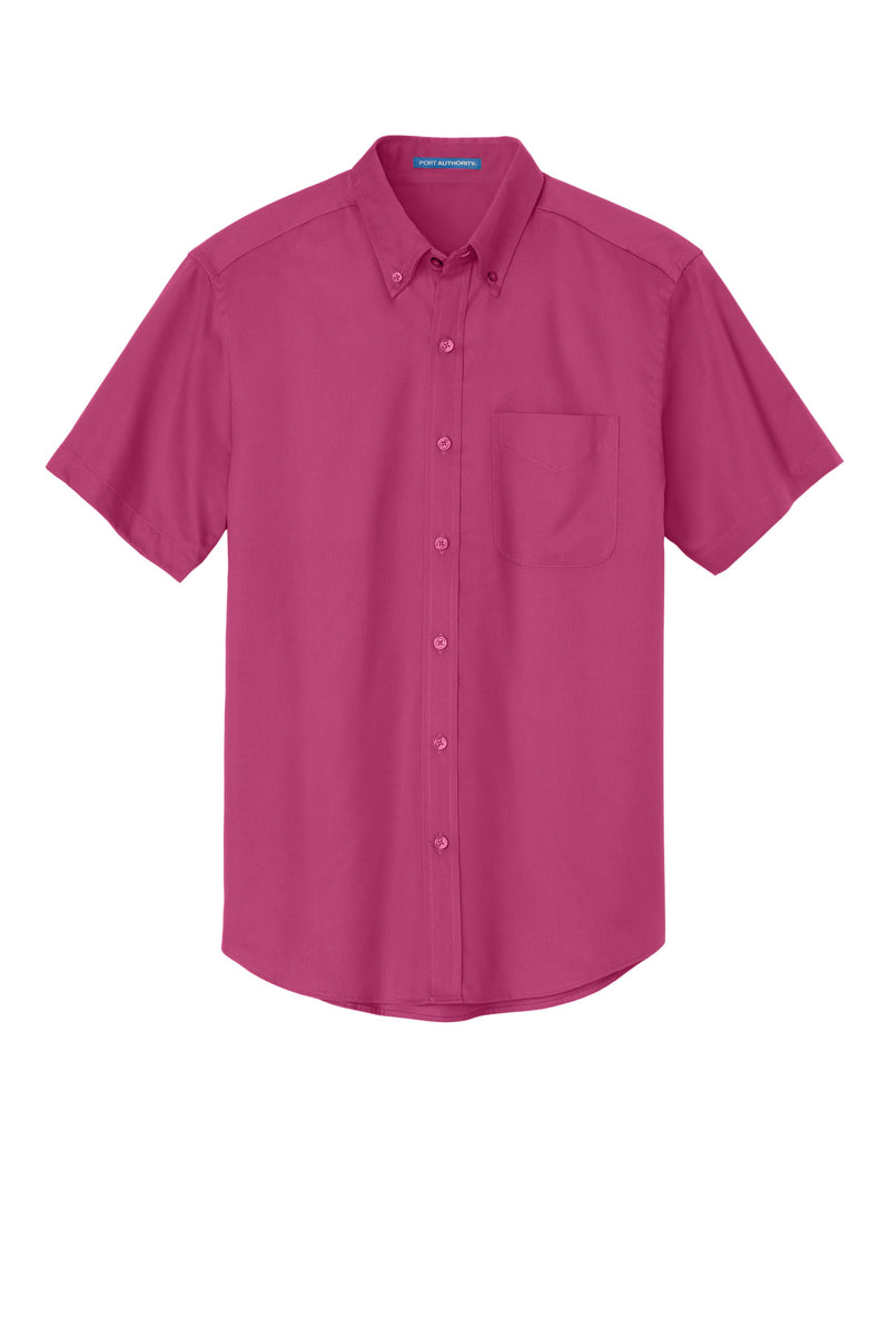 Port Authority Short Sleeve Easy Care Shirt - Tropical Pink