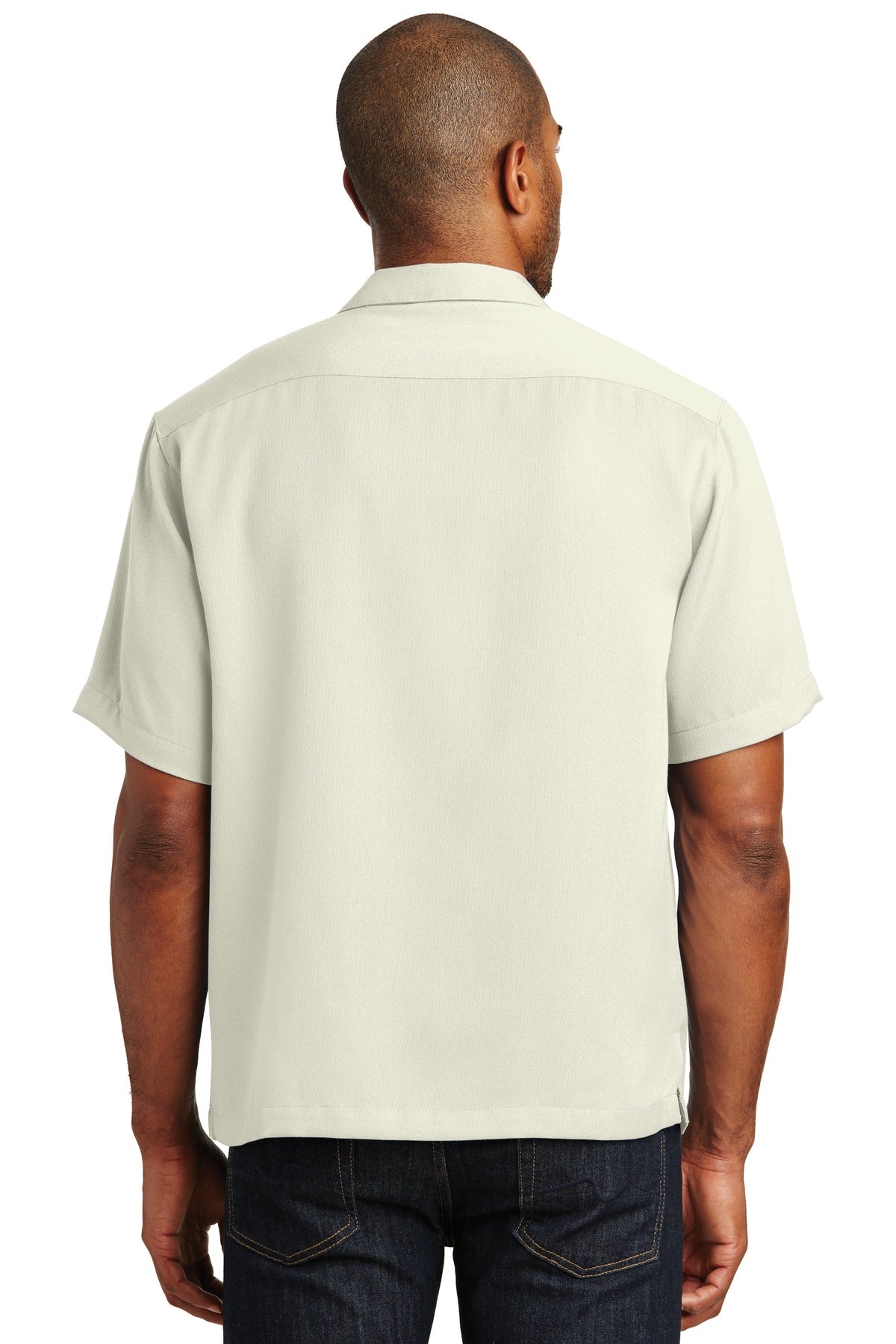 Port Authority Easy Care Camp Shirt - Ivory