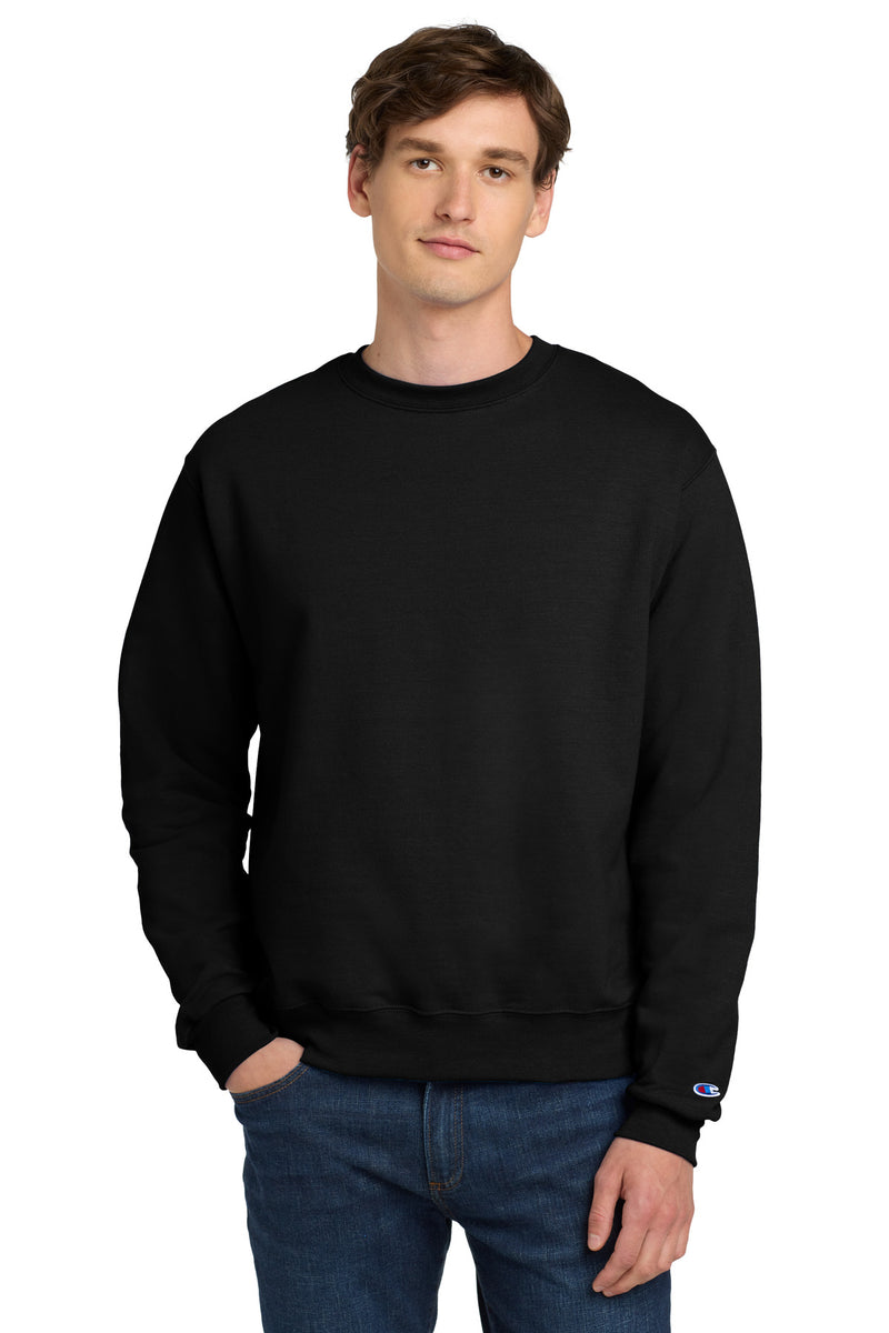 Champion  Powerblend Crewneck Sweatshirt - Black
