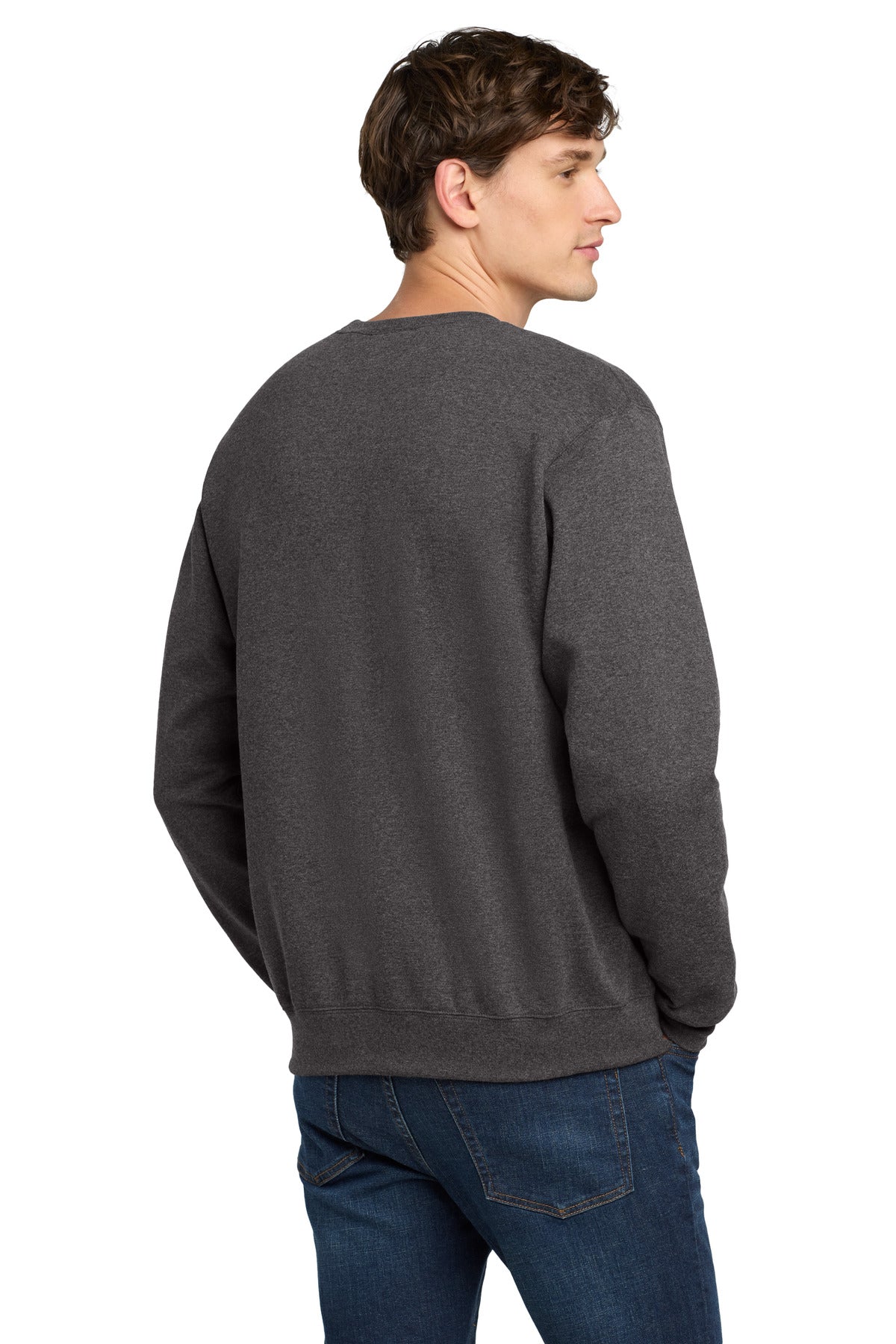 Champion  Powerblend Crewneck Sweatshirt - Charcoal Heather