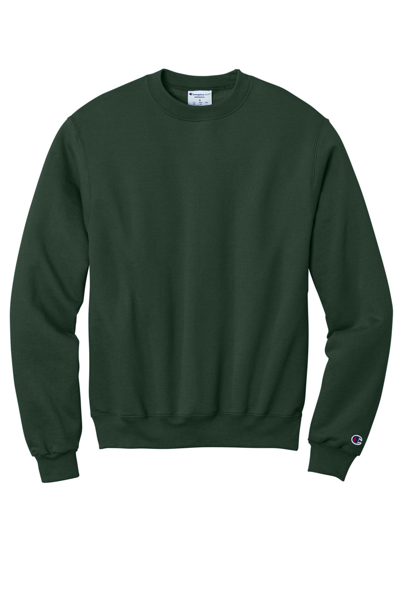 Champion  Powerblend Crewneck Sweatshirt - Dark Green