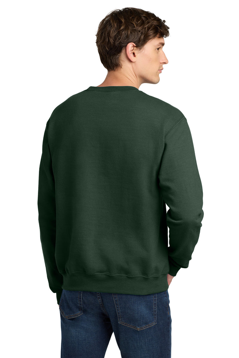 Champion  Powerblend Crewneck Sweatshirt - Dark Green