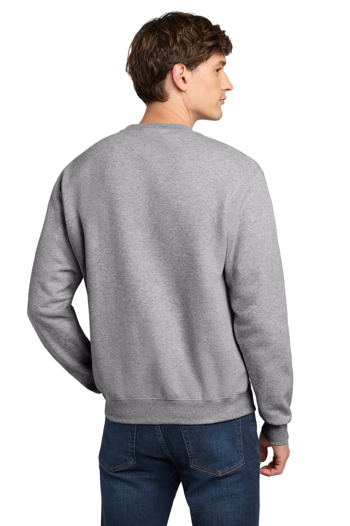 Champion  Powerblend Crewneck Sweatshirt - Light Steel