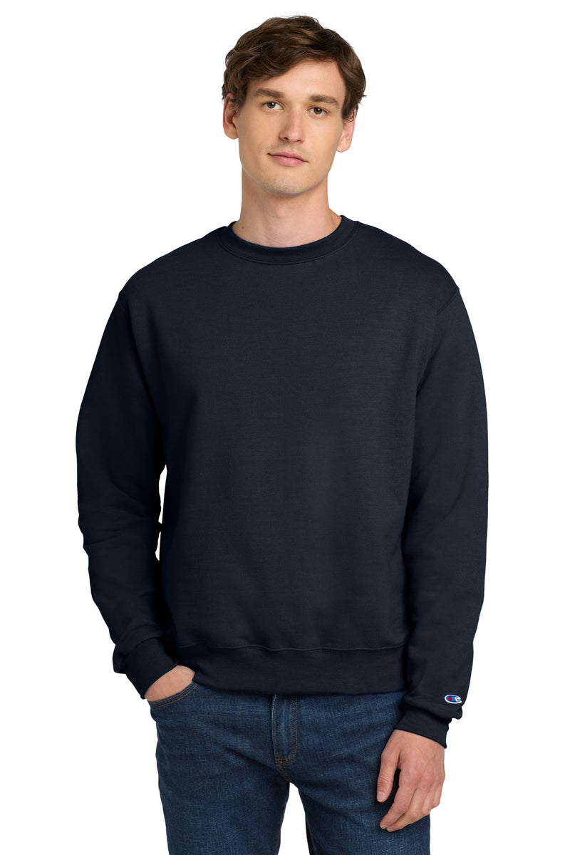 Champion  Powerblend Crewneck Sweatshirt - Navy