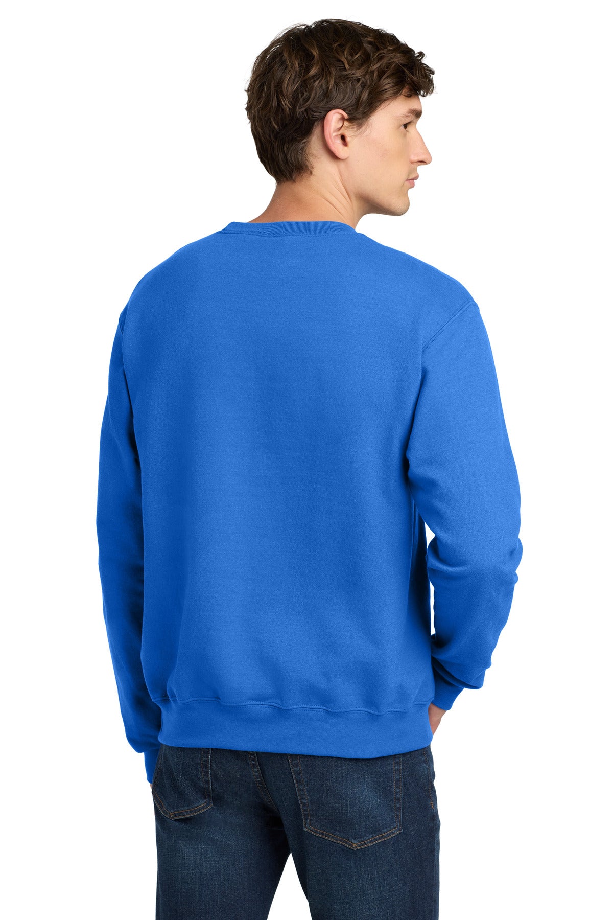 Champion  Powerblend Crewneck Sweatshirt - Royal Blue