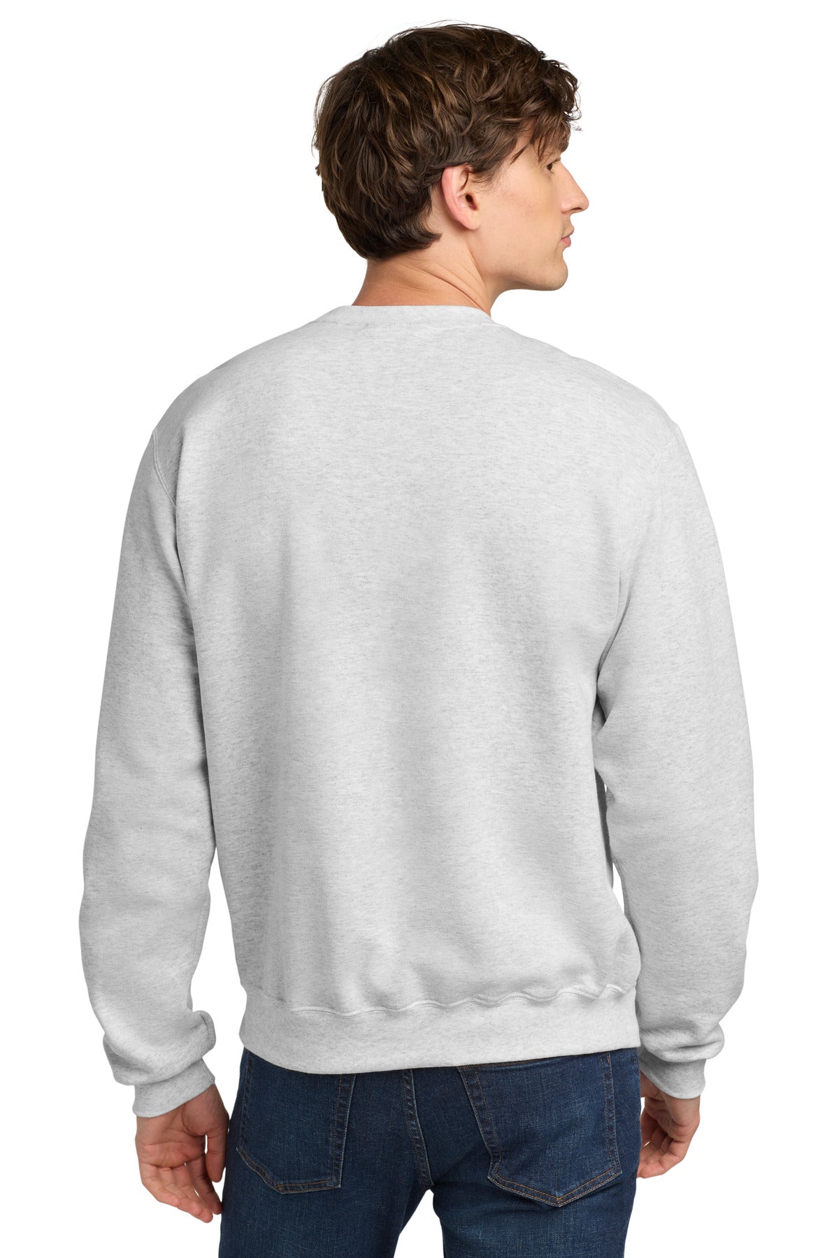 Champion  Powerblend Crewneck Sweatshirt - Silver Grey