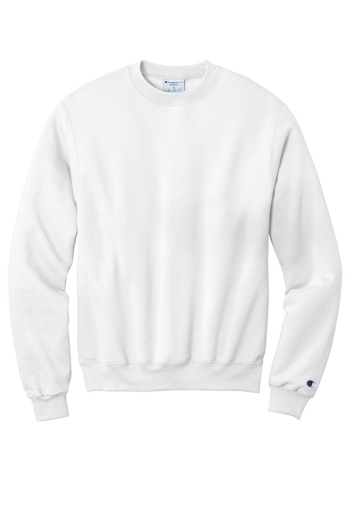 Champion  Powerblend Crewneck Sweatshirt - White