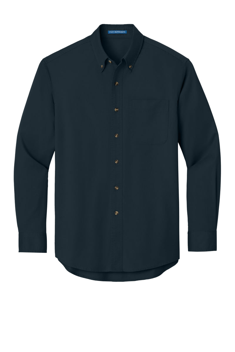 Port Authority Long Sleeve Twill Shirt - Classic Navy