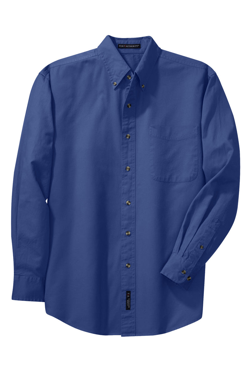 Port Authority Long Sleeve Twill Shirt - Faded Blue