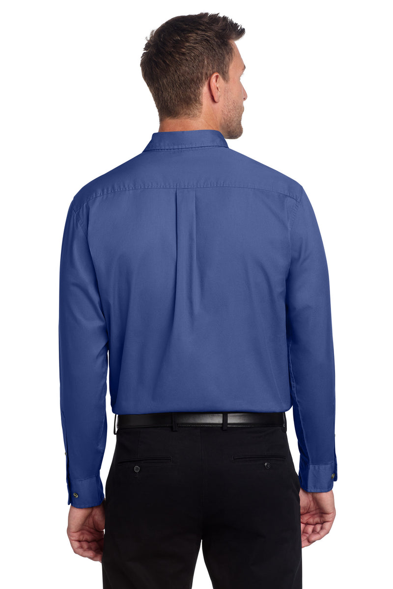 Port Authority Long Sleeve Twill Shirt - Faded Blue