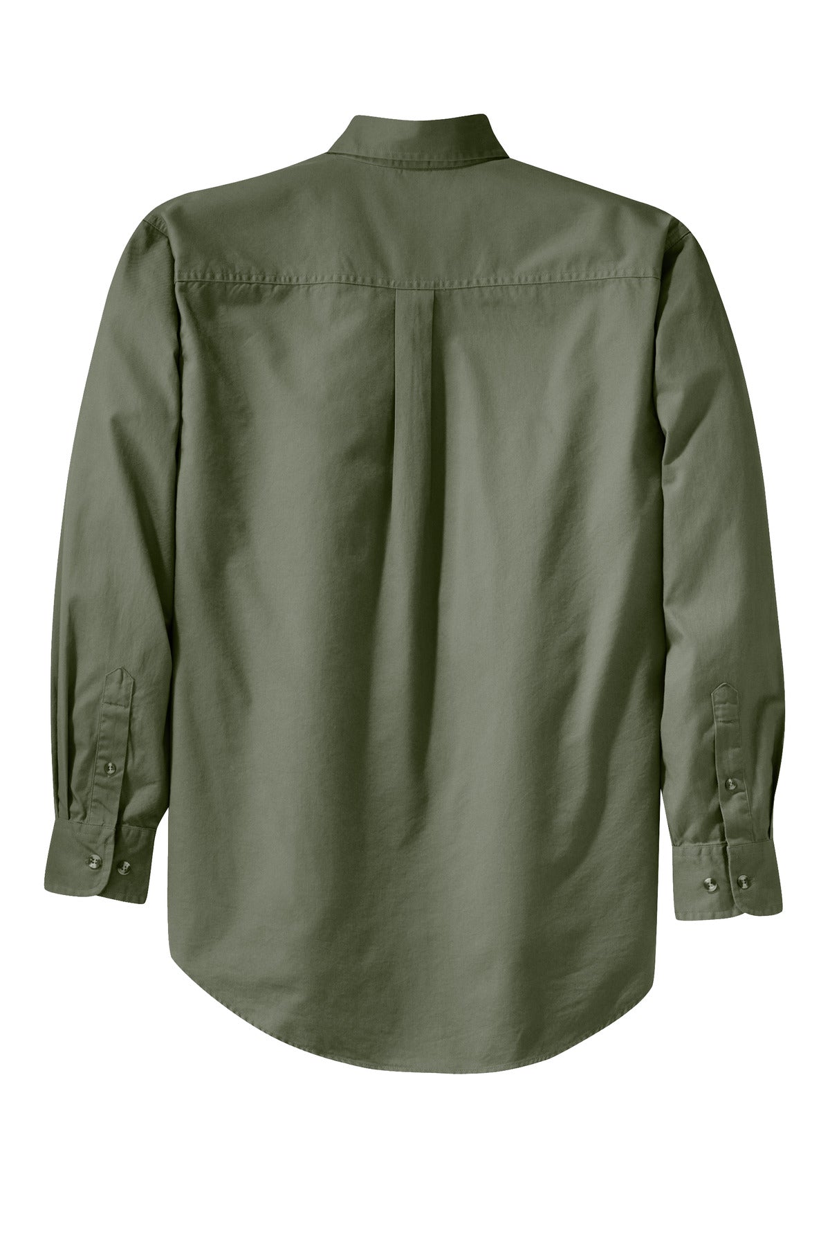 Port Authority Long Sleeve Twill Shirt - Faded Olive