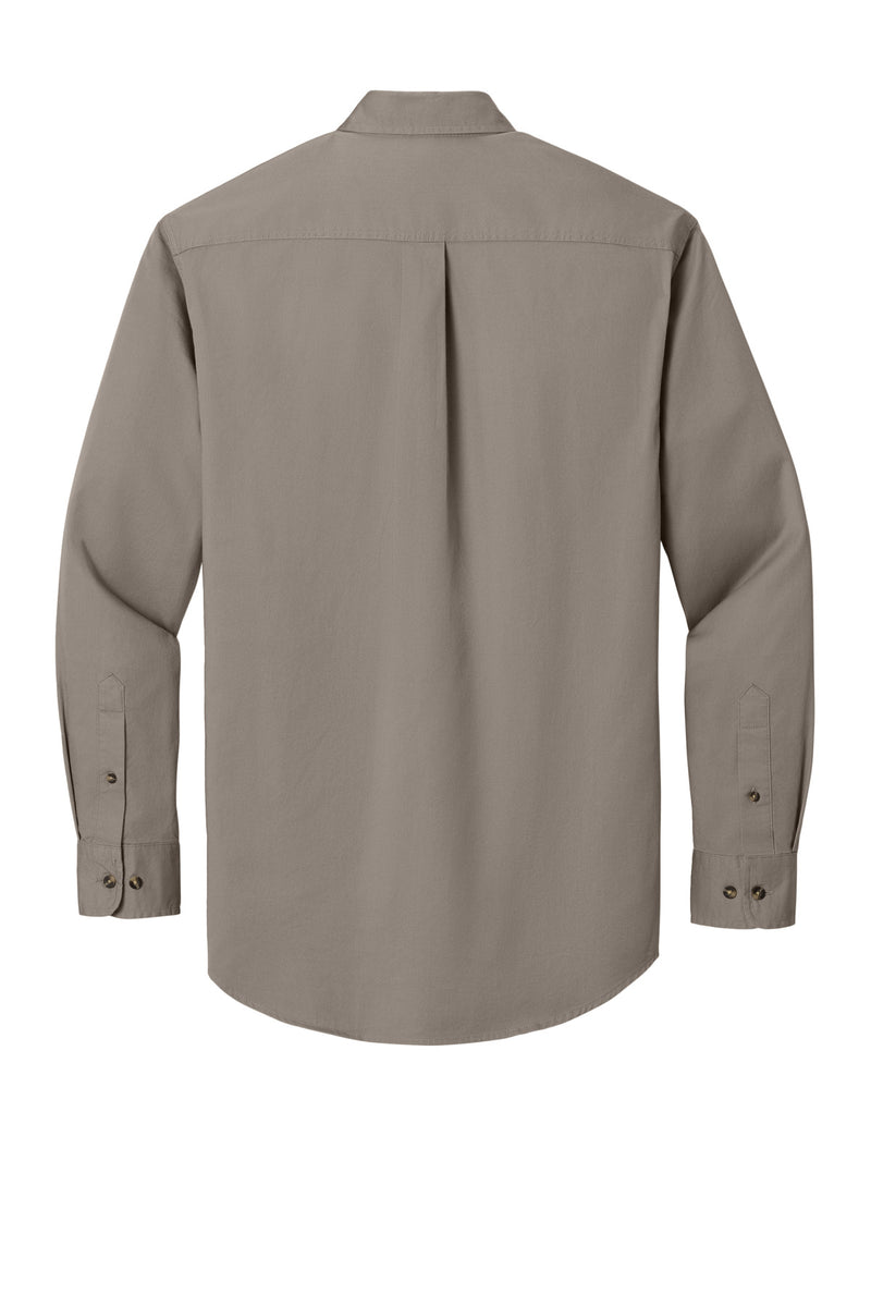 Port Authority Long Sleeve Twill Shirt - Khaki