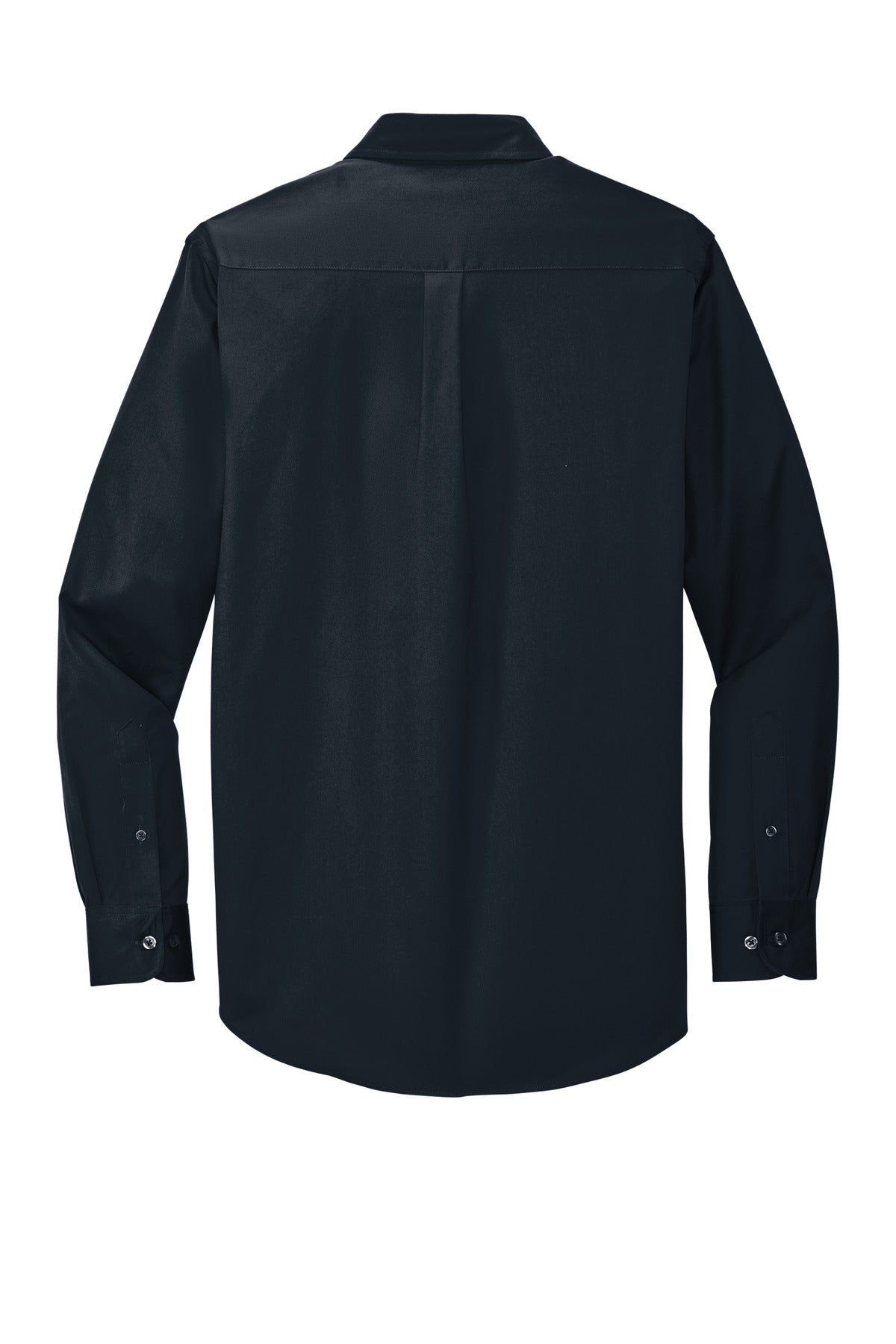 Port Authority Extended Size Long Sleeve Easy Care Shirt - Classic Navy/ Light Stone