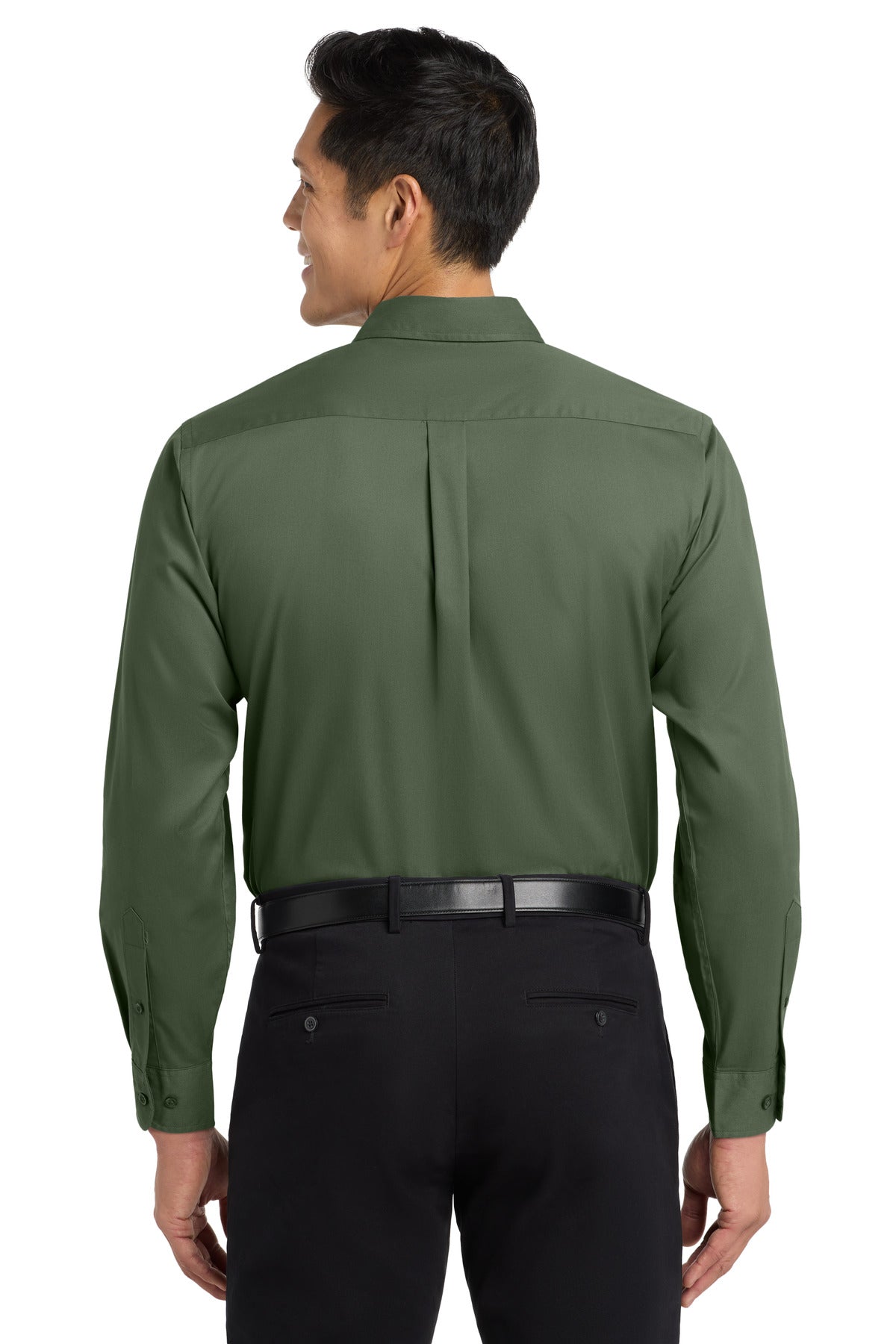 Port Authority Extended Size Long Sleeve Easy Care Shirt - Clover Green