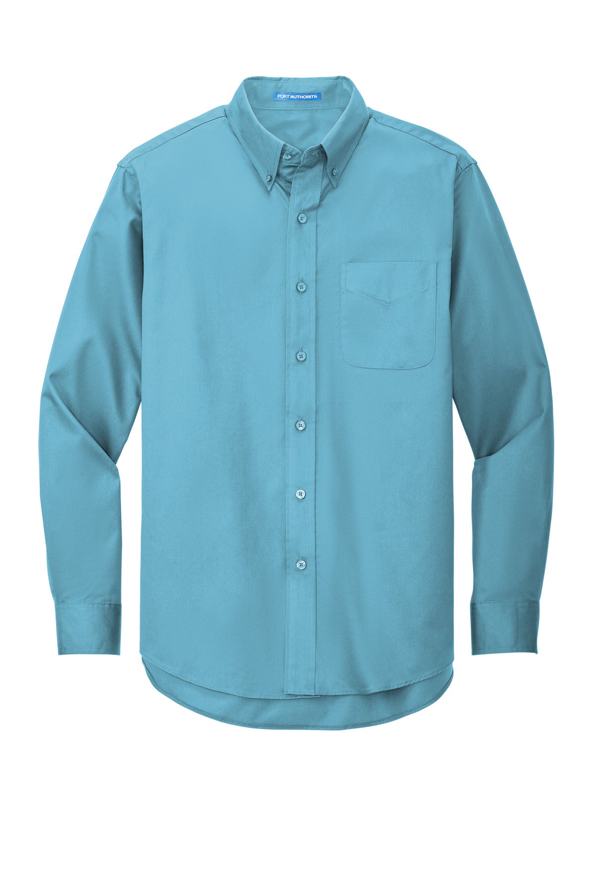 Port Authority Extended Size Long Sleeve Easy Care Shirt - Maui Blue