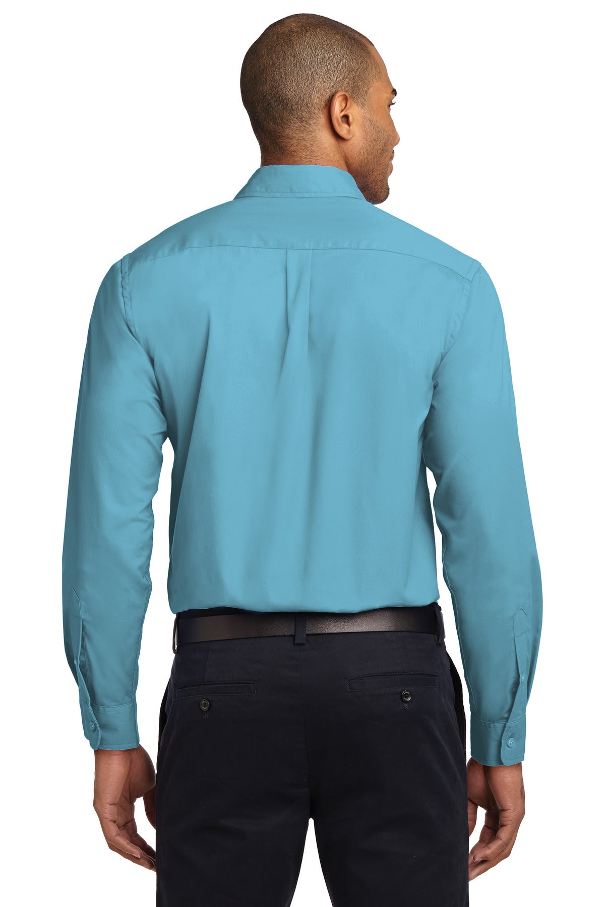 Port Authority Extended Size Long Sleeve Easy Care Shirt - Maui Blue