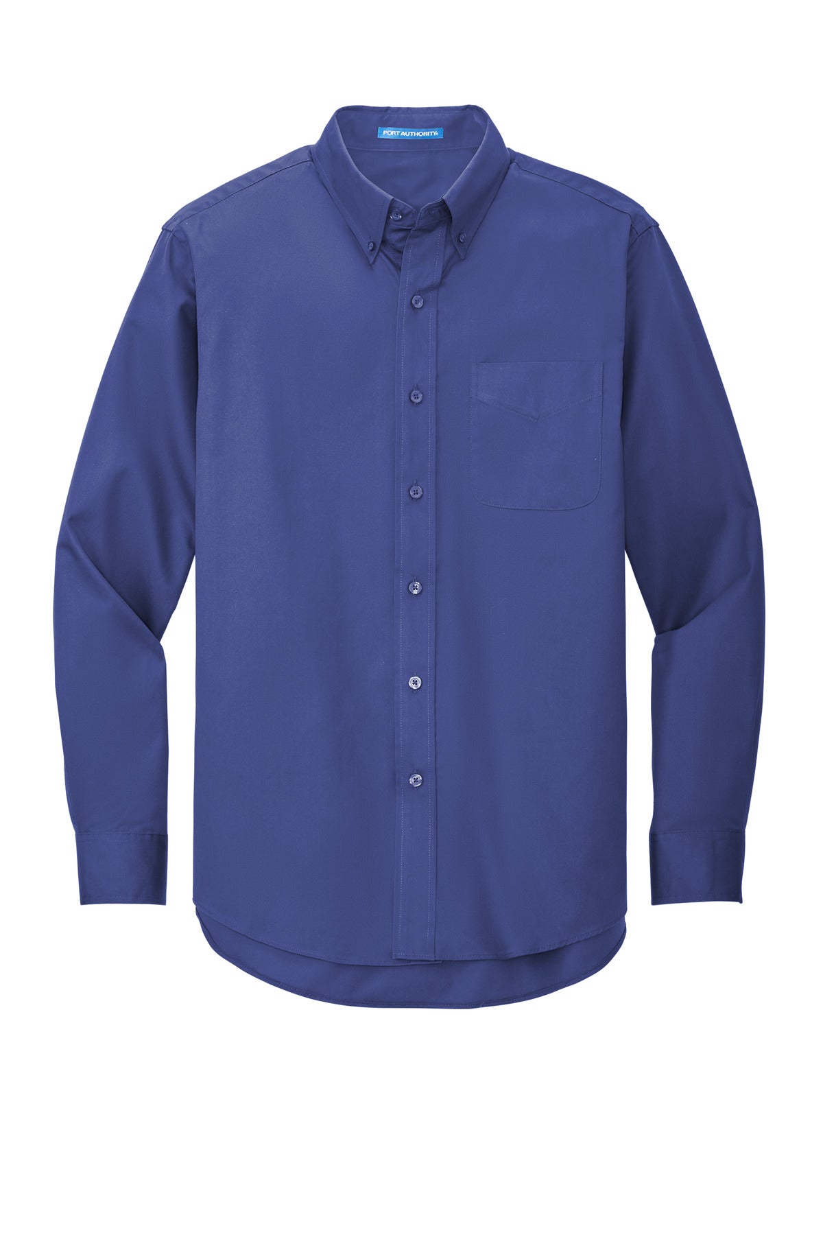 Port Authority Extended Size Long Sleeve Easy Care Shirt - Mediterranean Blue