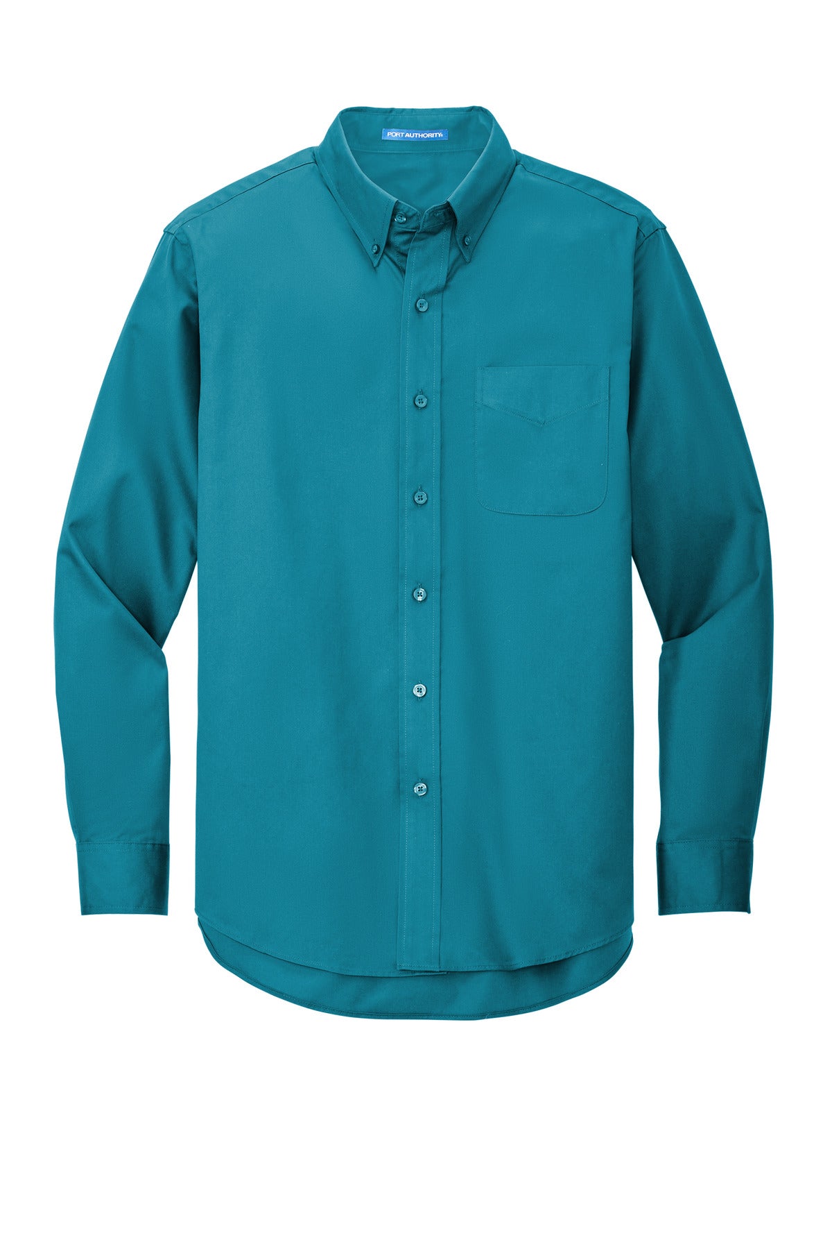 Port Authority Extended Size Long Sleeve Easy Care Shirt - Teal Green